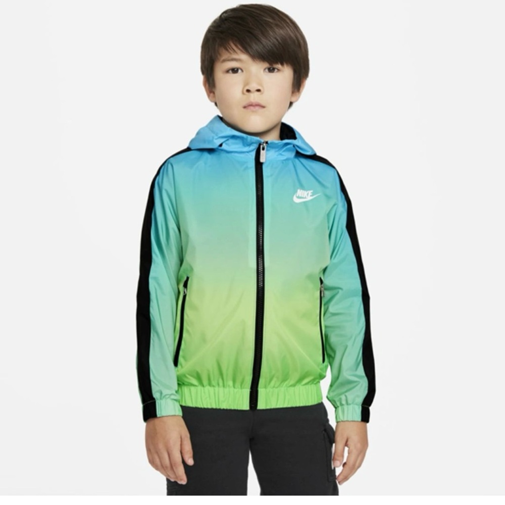 Nike Youth Gradient Rain Jacket Hoodie